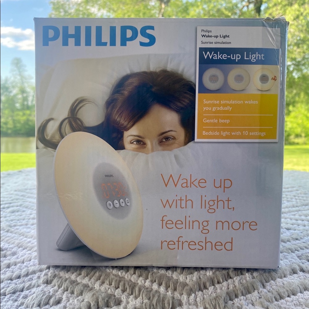 NWOT Phillips wake up alarm clock